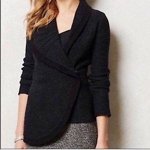 Anthropologie Guinevere Wool Blazer/Cardigan, XS